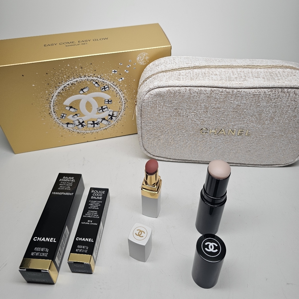 NEW Chanel Holiday Cosmetics Gift Set - Easy Come Easy Glow